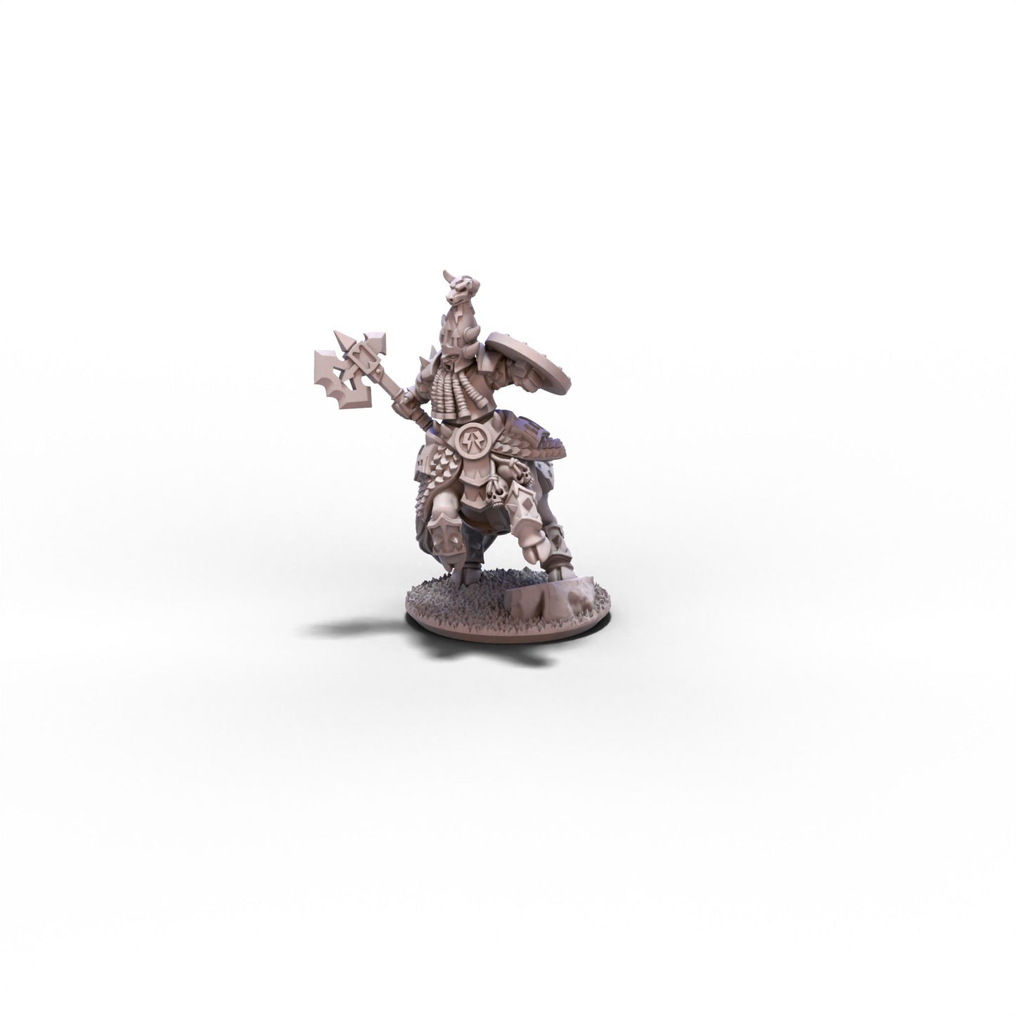 Dwarf Demonsmiths | Centaur Hero (Big Hat) | 10mm/15mm