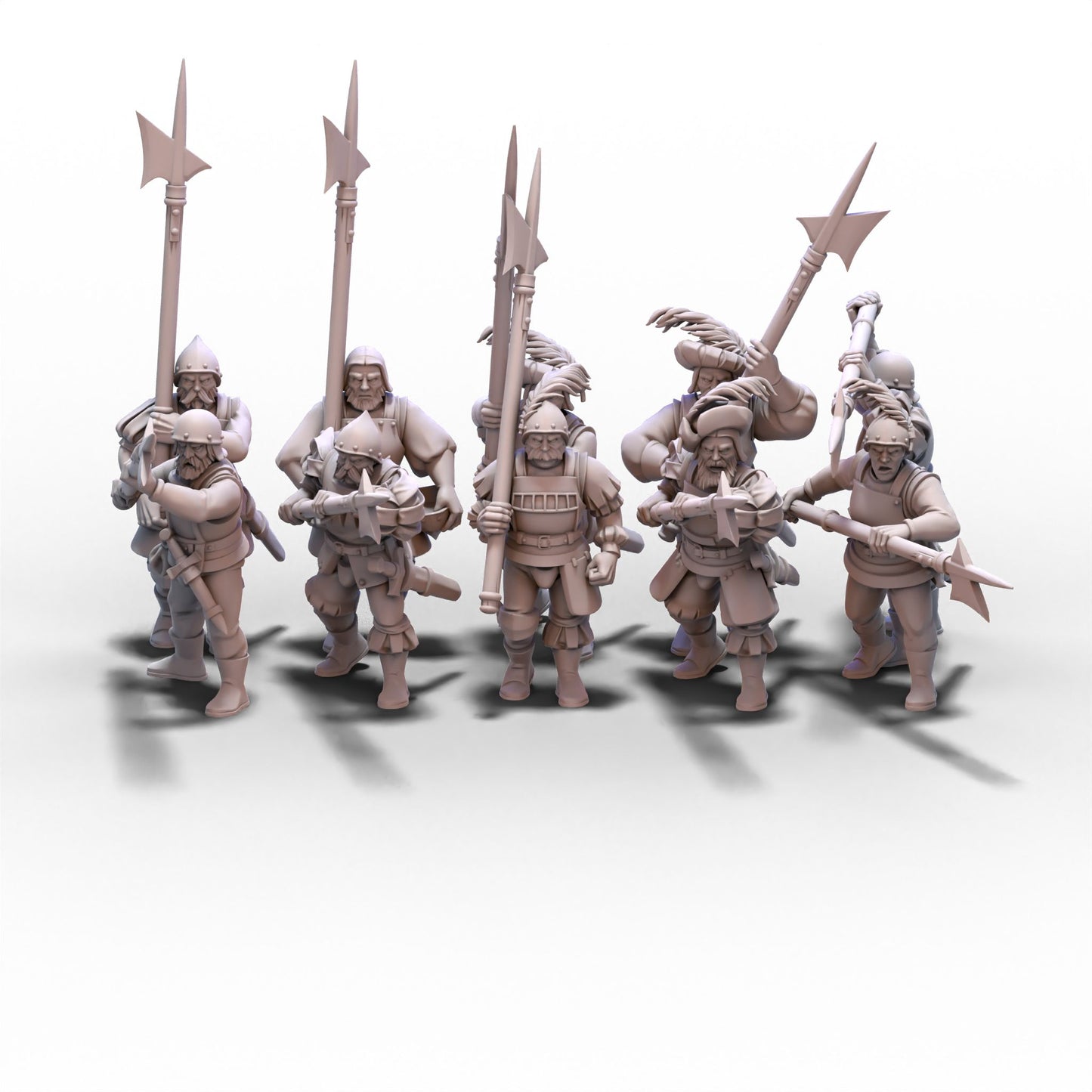 Sunland | Troops with Halberds | 28mm/32mm