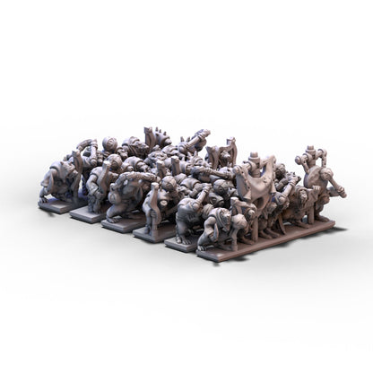 Vermin Clans | Plague Rats Unit | 10mm/15mm