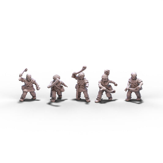 Celts | Celtic Warriors (Sling) | 15mm/28mm miniatures