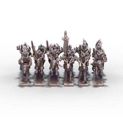 Wood Elves | Stag Riders Unit 2 | 10mm/15mm