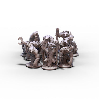 Ratmen | Rat Ogres Unit | 10mm/15mm