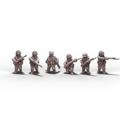 USA | G.I. Riflemen Squad 2 | 15mm/28mm miniatures