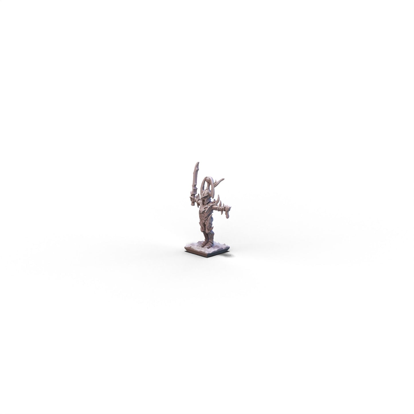 Dire Elves | Hero Statue | 10mm/15mm