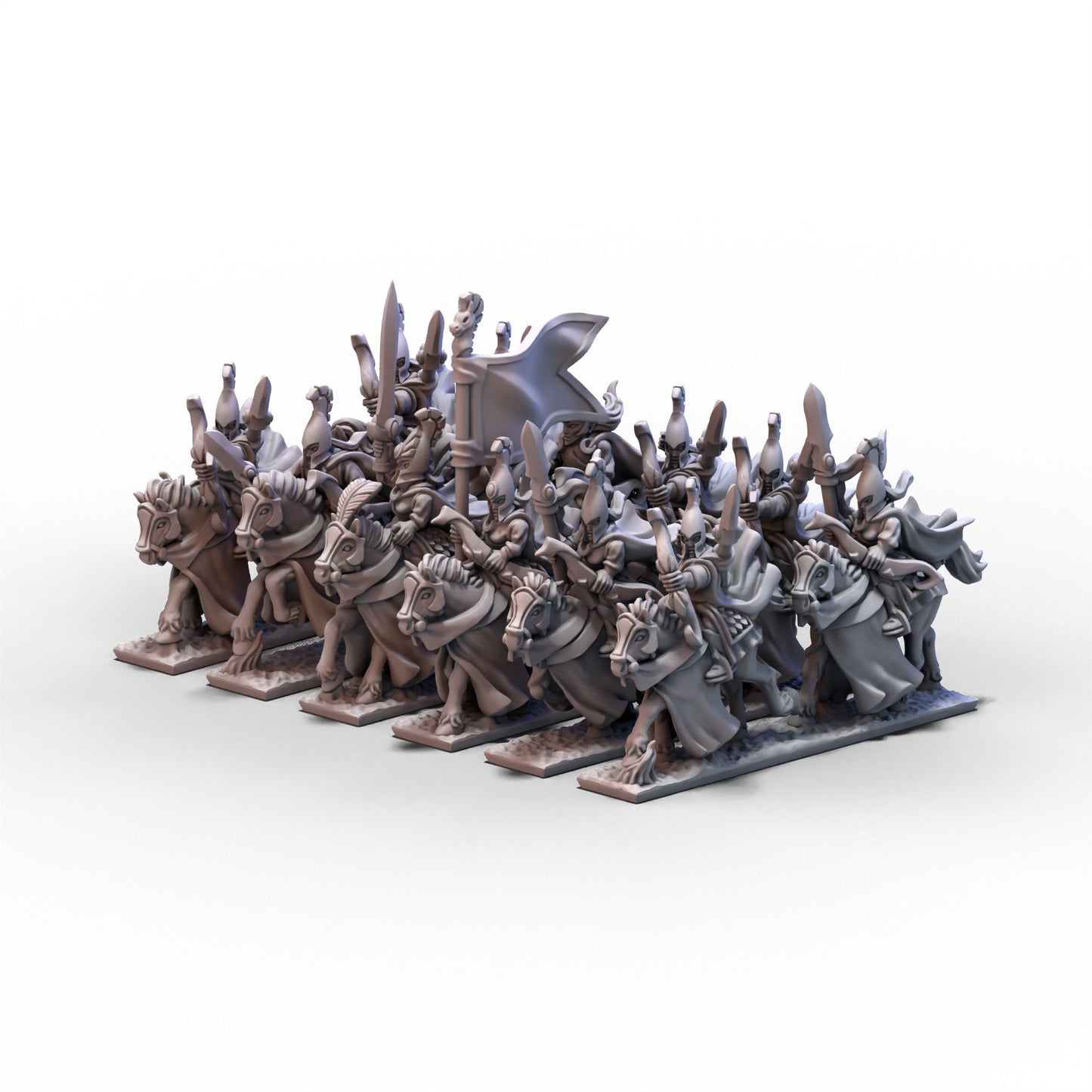 Noble Elves | Light Cavalry Unit 1 | 10mm/15mm