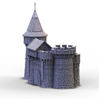 Castle Argent - Gate | 10mm