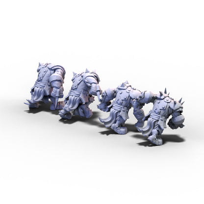 Da Black Rock Killaz | Orc Blitzers | 32mm