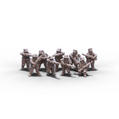 Germany | Riflemen (EIF) | 15mm/28mm miniatures