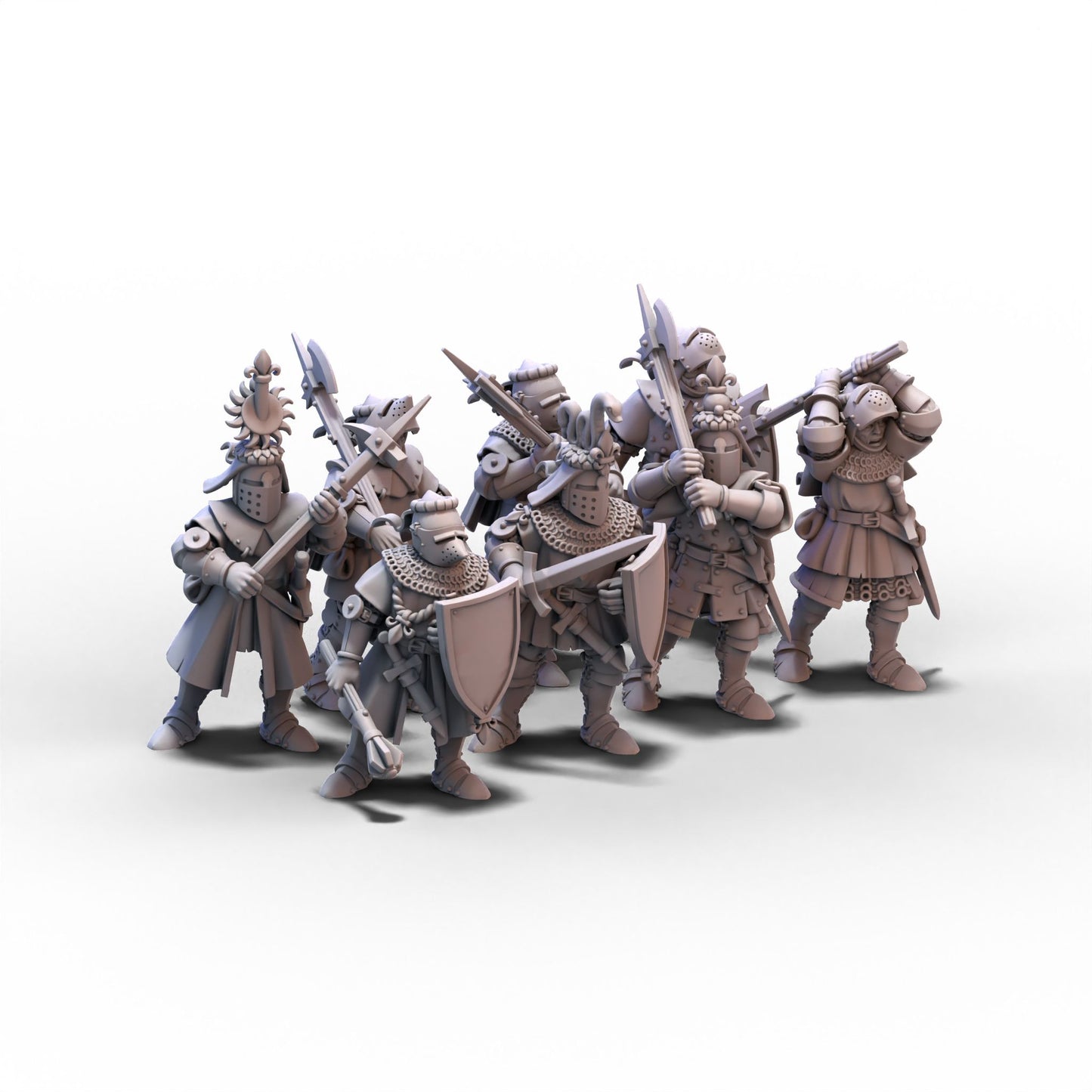 Gallia | Knights of Gallia on Foot | 28mm/32mm