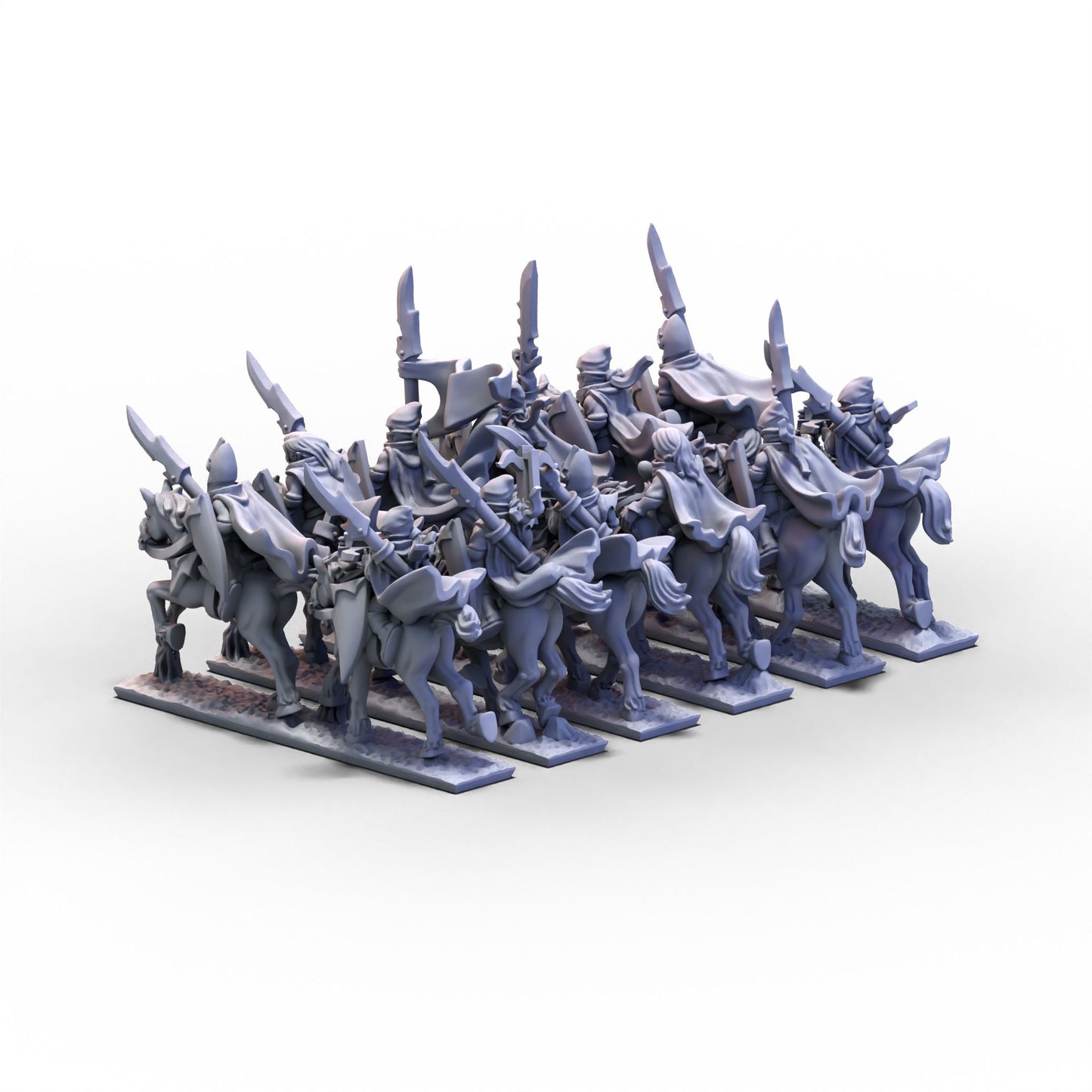 Dire Elves | Light Cavalry Unit 2 | 10mm/15mm