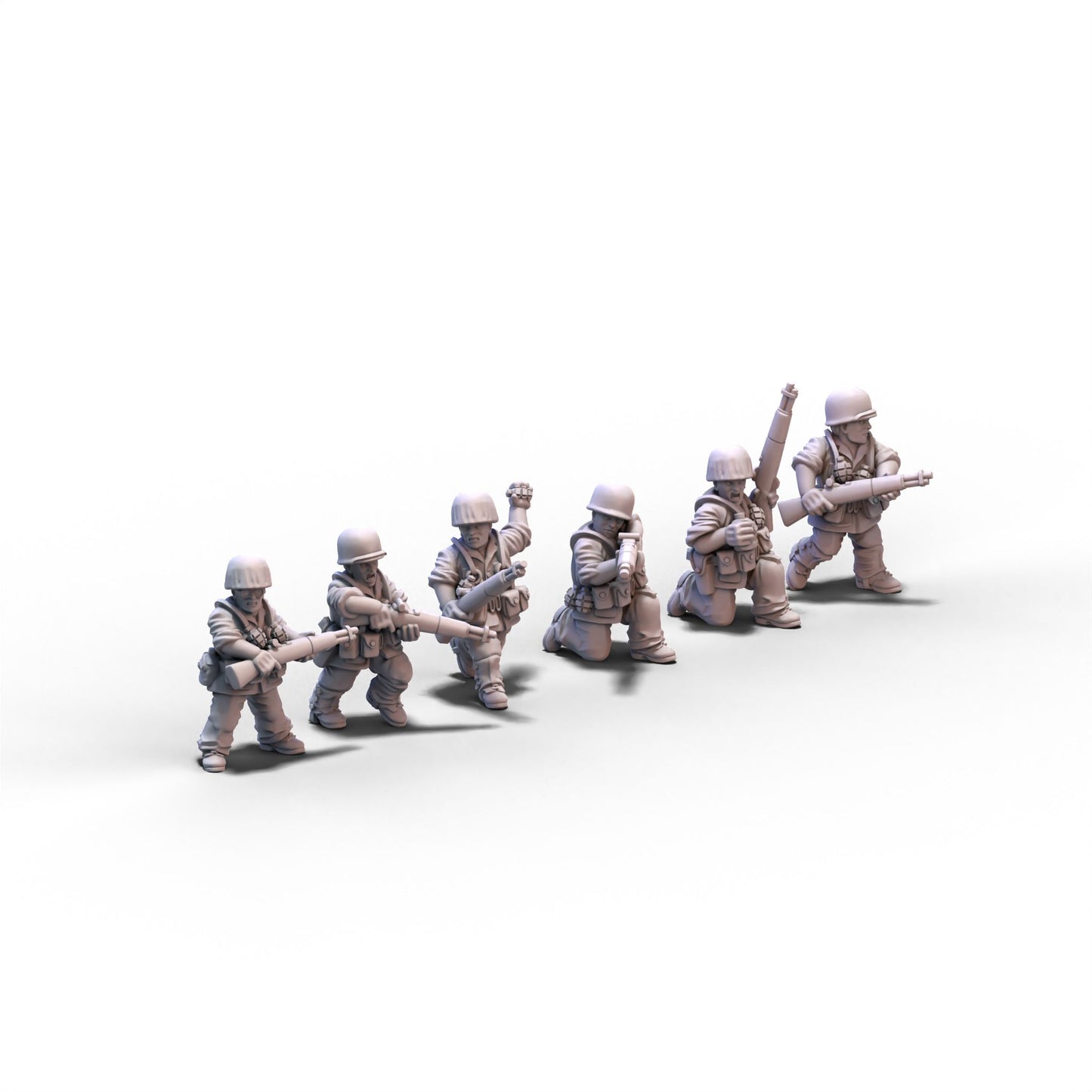 USA | Riflemen (Alternative Version) | 15mm/28mm miniatures