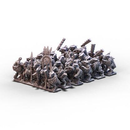 Reptilians | Warmaster Starter Army | 10mm/15mm