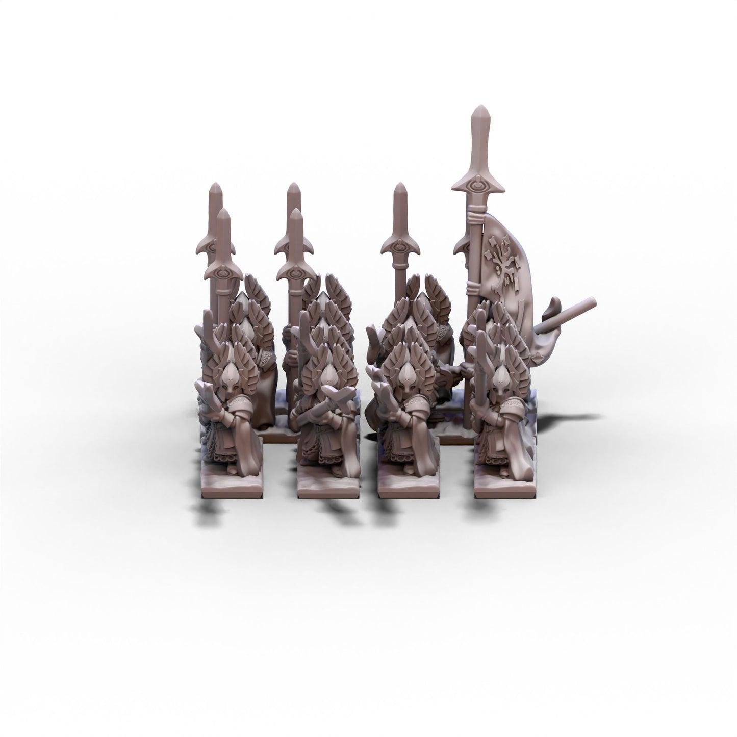 White Tree Kingdom | White Tree Royal Guard Unit (2 Stands) | 10mm/15mm