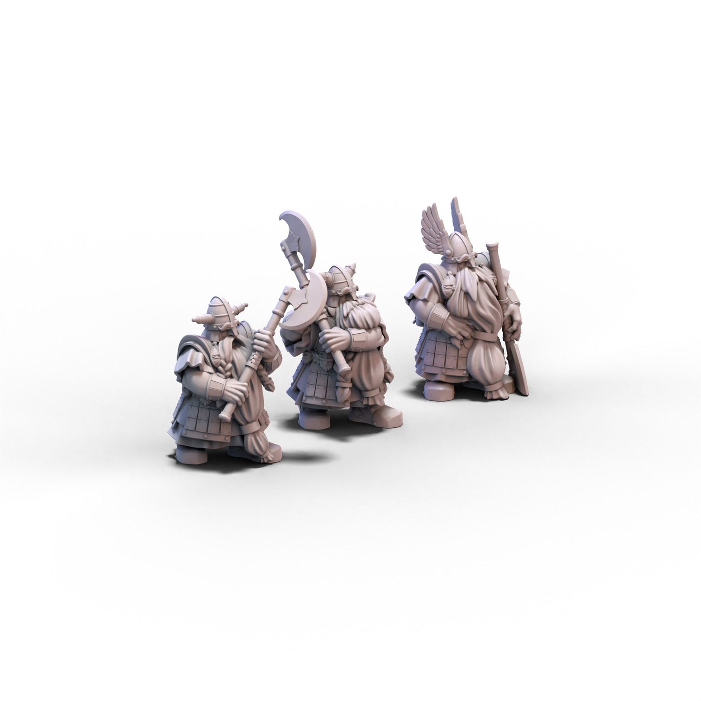 Sons of Ymir | Dwarf Veterans (Two Handed) | 28mm/32mm