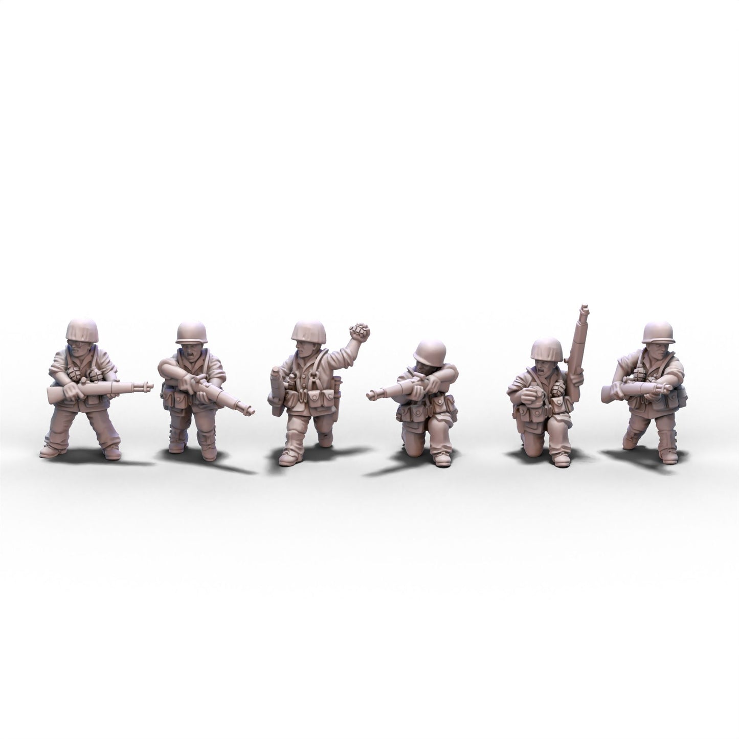 USA | Riflemen (Alternative Version) | 15mm/28mm miniatures