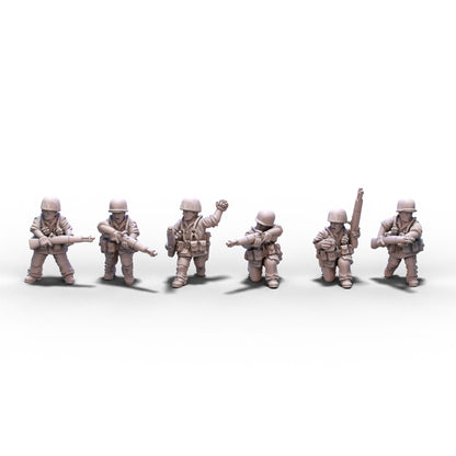 USA | Riflemen (Alternative Version) | 15mm/28mm miniatures