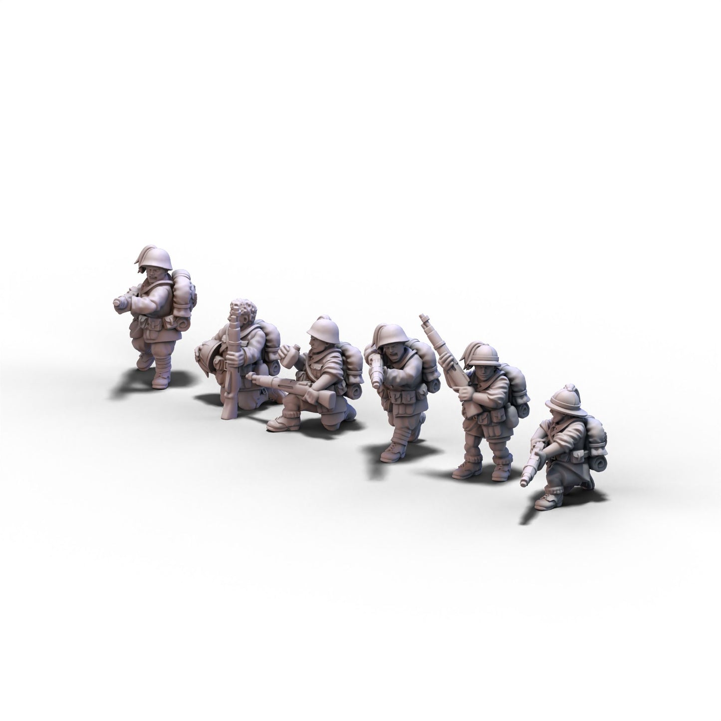 Italy | Riflemen (Alternative Version) | 15mm/28mm miniatures