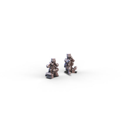 France | Foreign Legion Radio Operators | 15mm/28mm miniatures