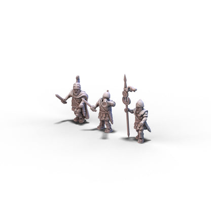 Carthage | Carthaginian Sacred Band Command Group | 15mm/28mm miniatures