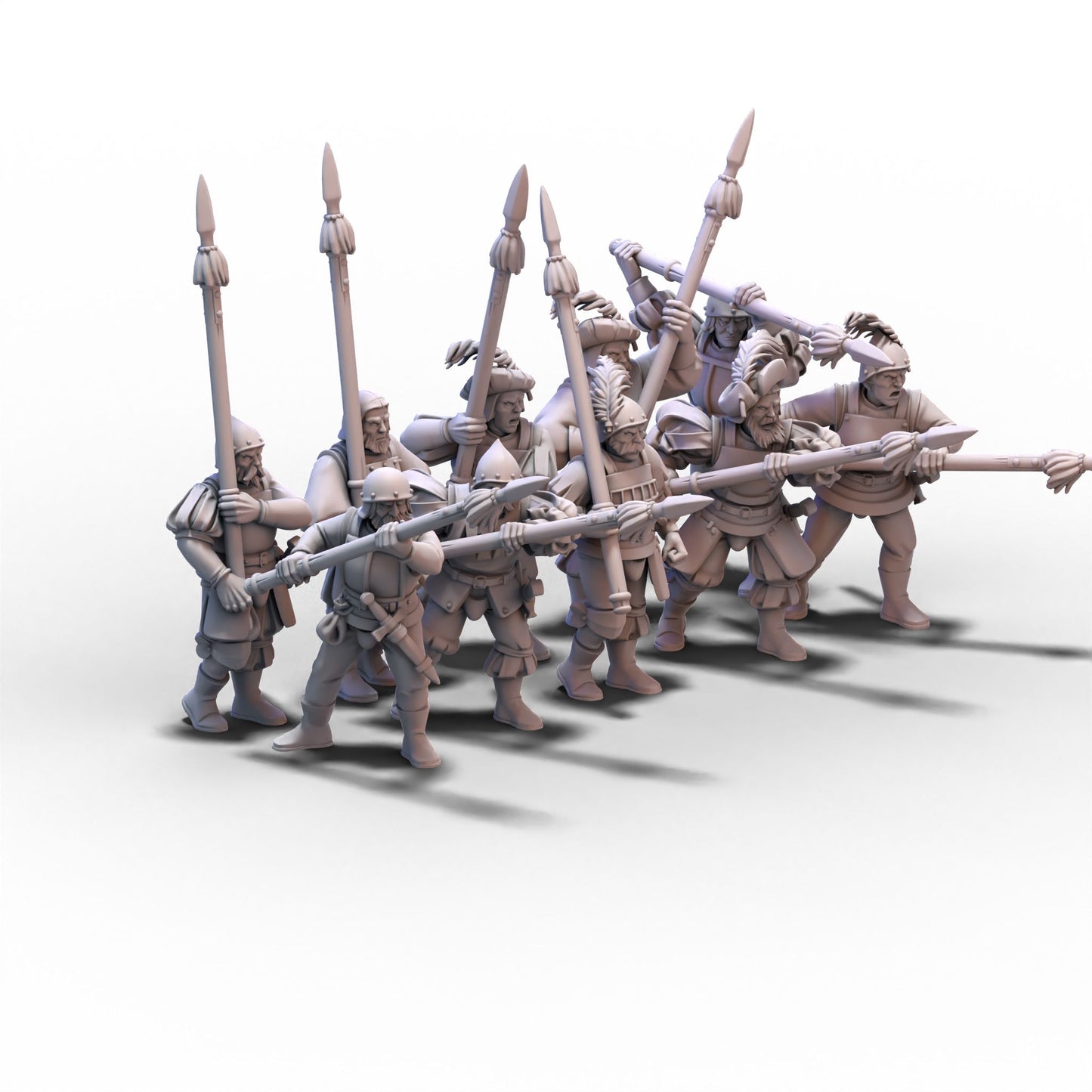 Sunland | Troops with Spears | 28mm/32mm