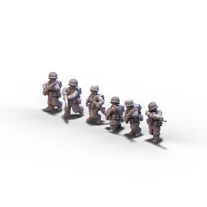 USA | G.I. Riflemen Squad 2 | 15mm/28mm miniatures