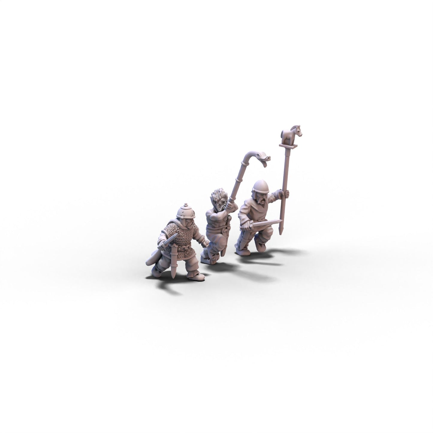 Celts | Celtic Warriors Command Group B | 15mm/28mm miniatures