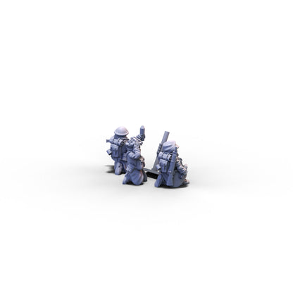 Commonwealth | Winter Medium Mortar | 15mm/28mm miniatures