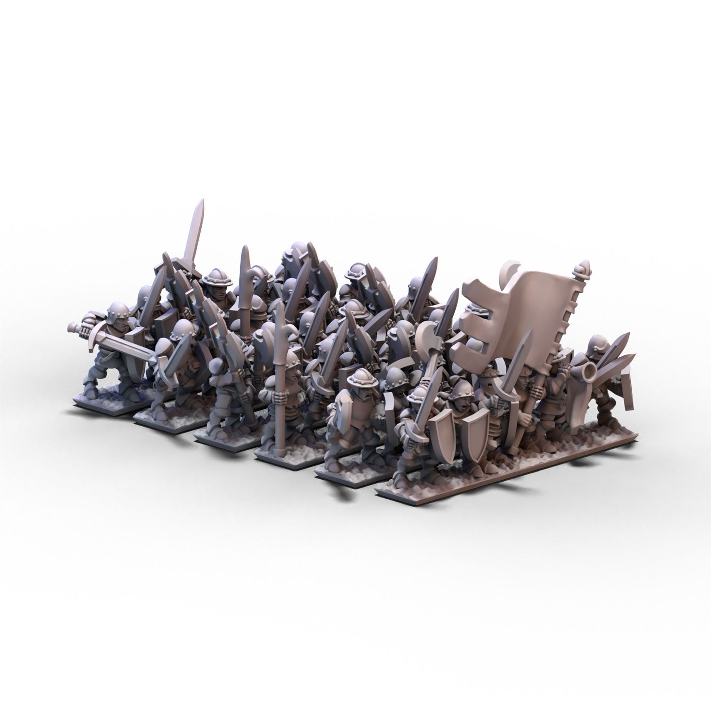 Chivalric Knights | Household Guard Unit 1 | 10mm/15mm