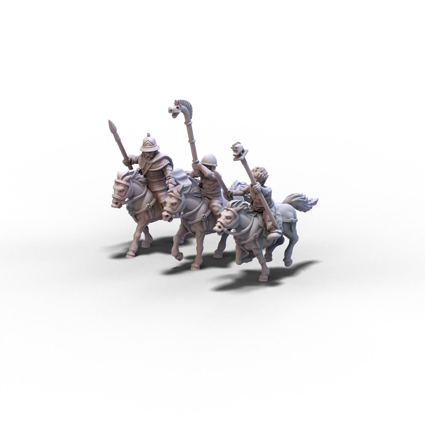 Celts | Celtic Riders Command Group B | 15mm/28mm miniatures