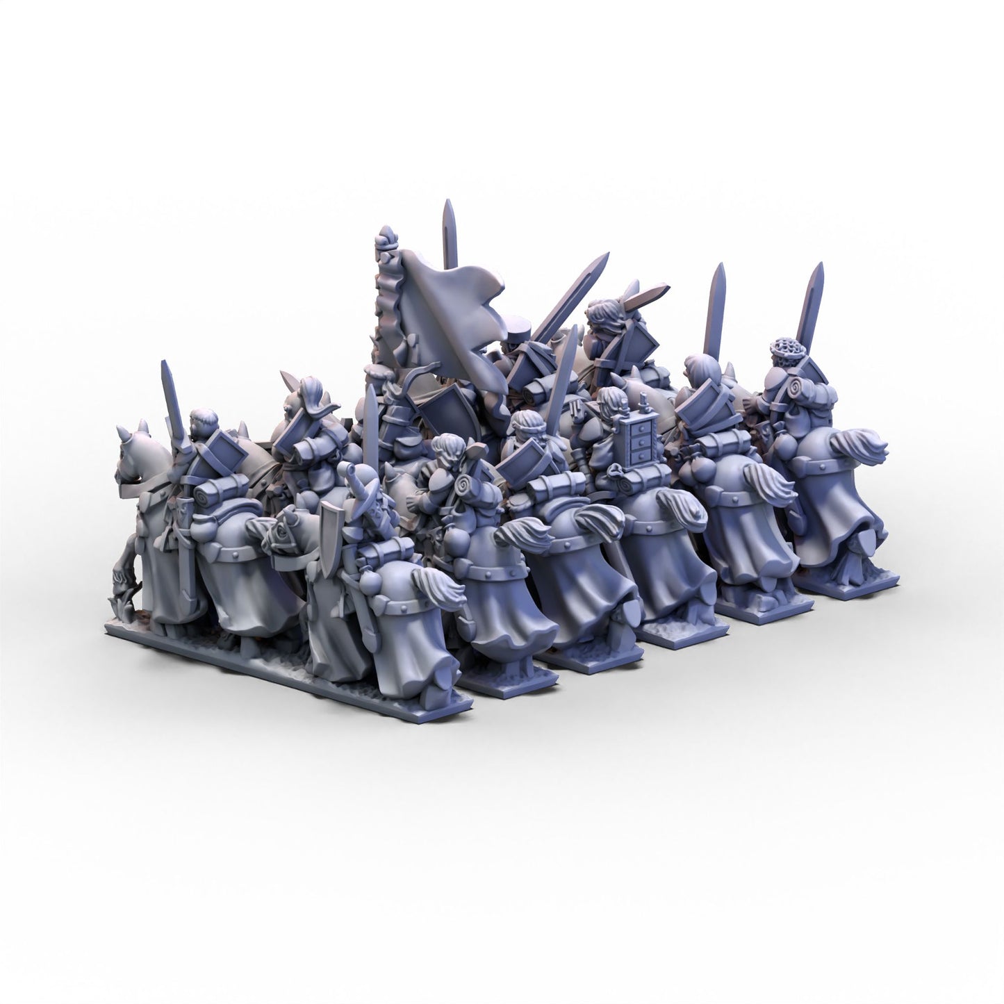 Chivalric Knights | Veteran Knights Unit 1 | 10mm/15mm