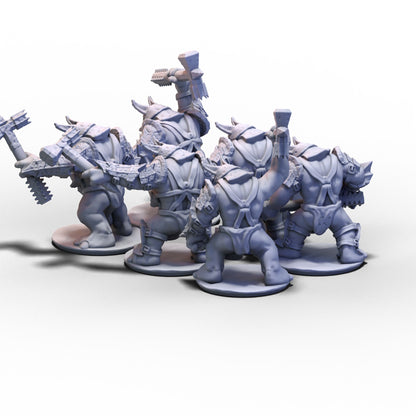 Morghei | Armoured Trolls Unit 2 | 10mm/15mm