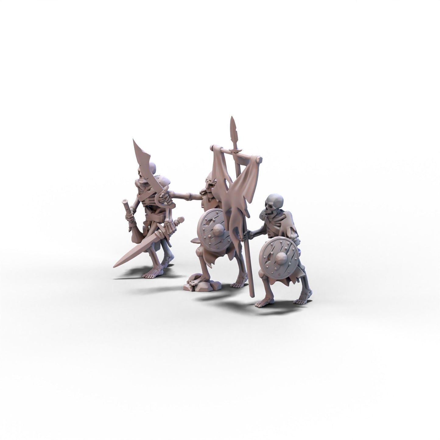 Transilvanya | Skeleton Warriors with Swords | 28mm/32mm