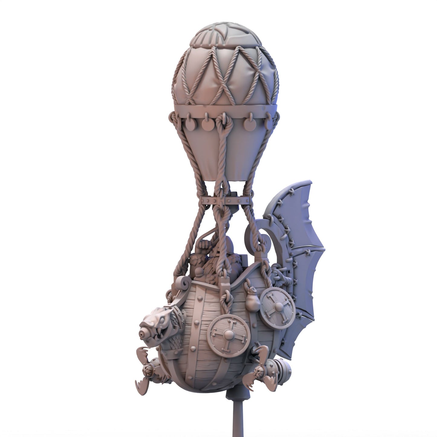 Sons of Ymir | Dwarf Flying Machine (Short Version - Balloon) | 28mm/32mm