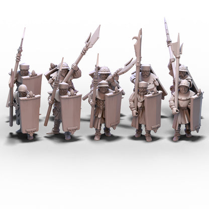 Gallia | Men at Arms with Halberds | 28mm/32mm