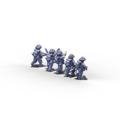 Commonwealth | Riflemen Squad 1 | 15mm/28mm miniatures