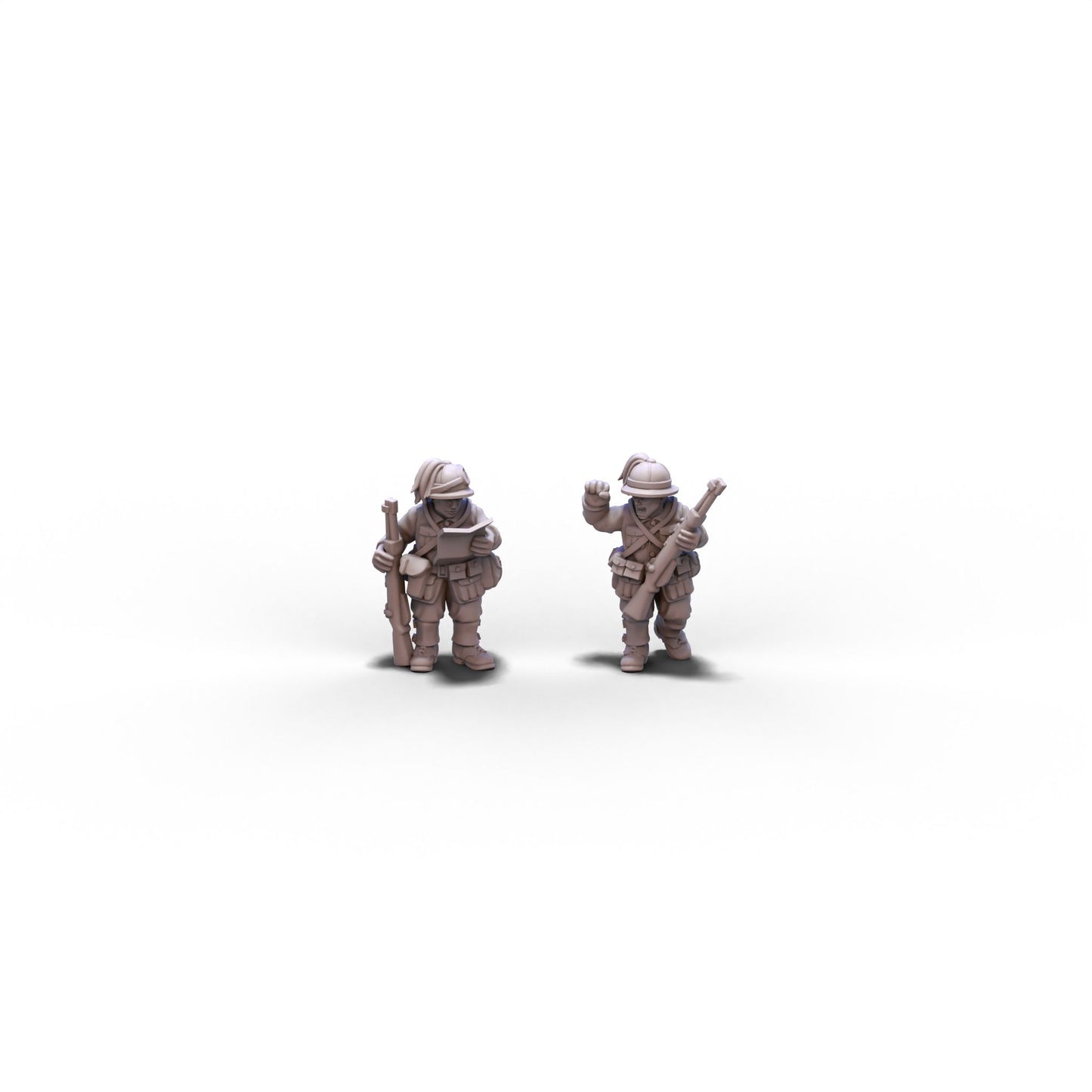 Italy | Officers | 15mm/28mm miniatures