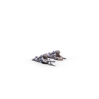 Great Britain | Airborne PIAT | 15mm/28mm miniatures