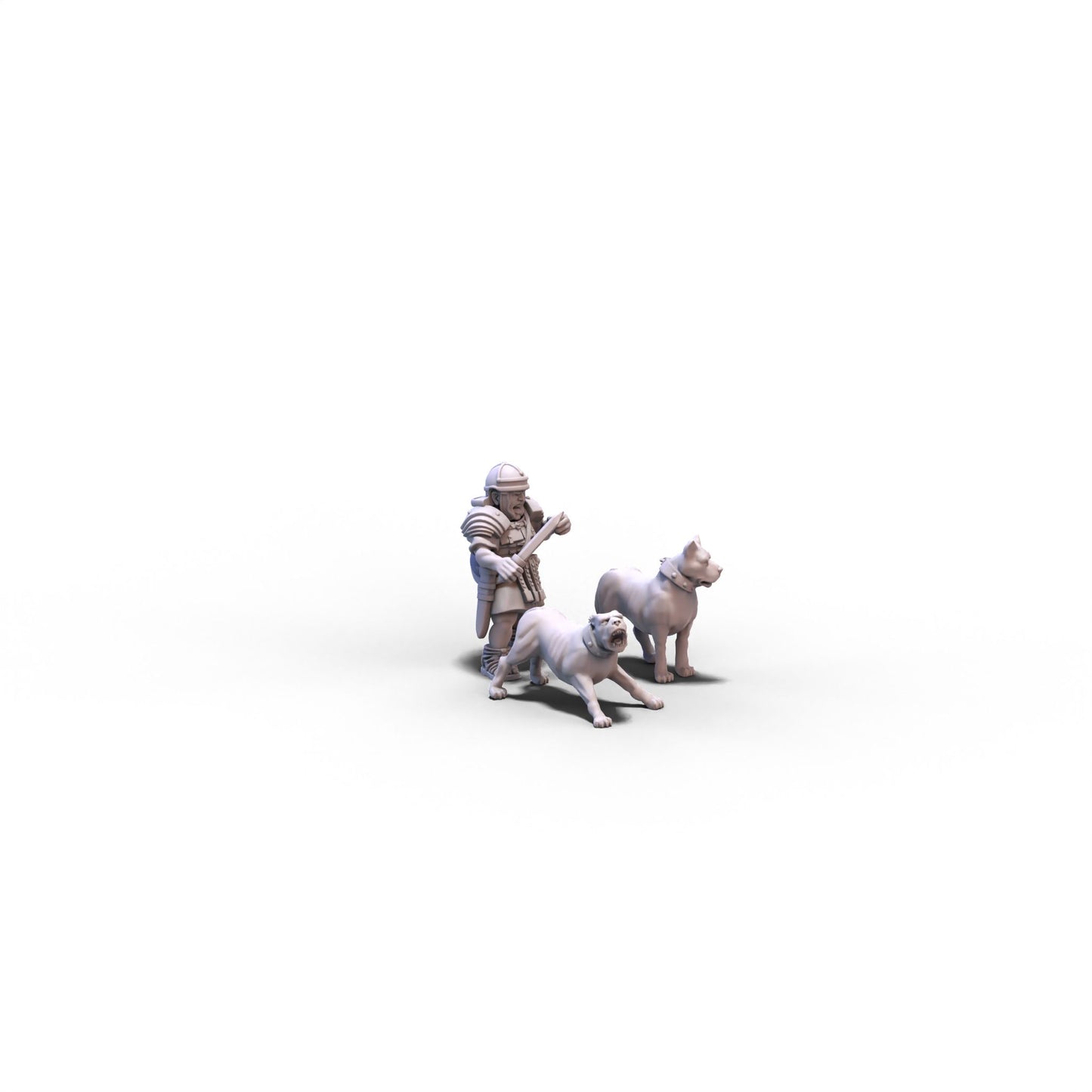 Imperial Rome | Roman Dogs and Tamer | 15mm/28mm miniatures