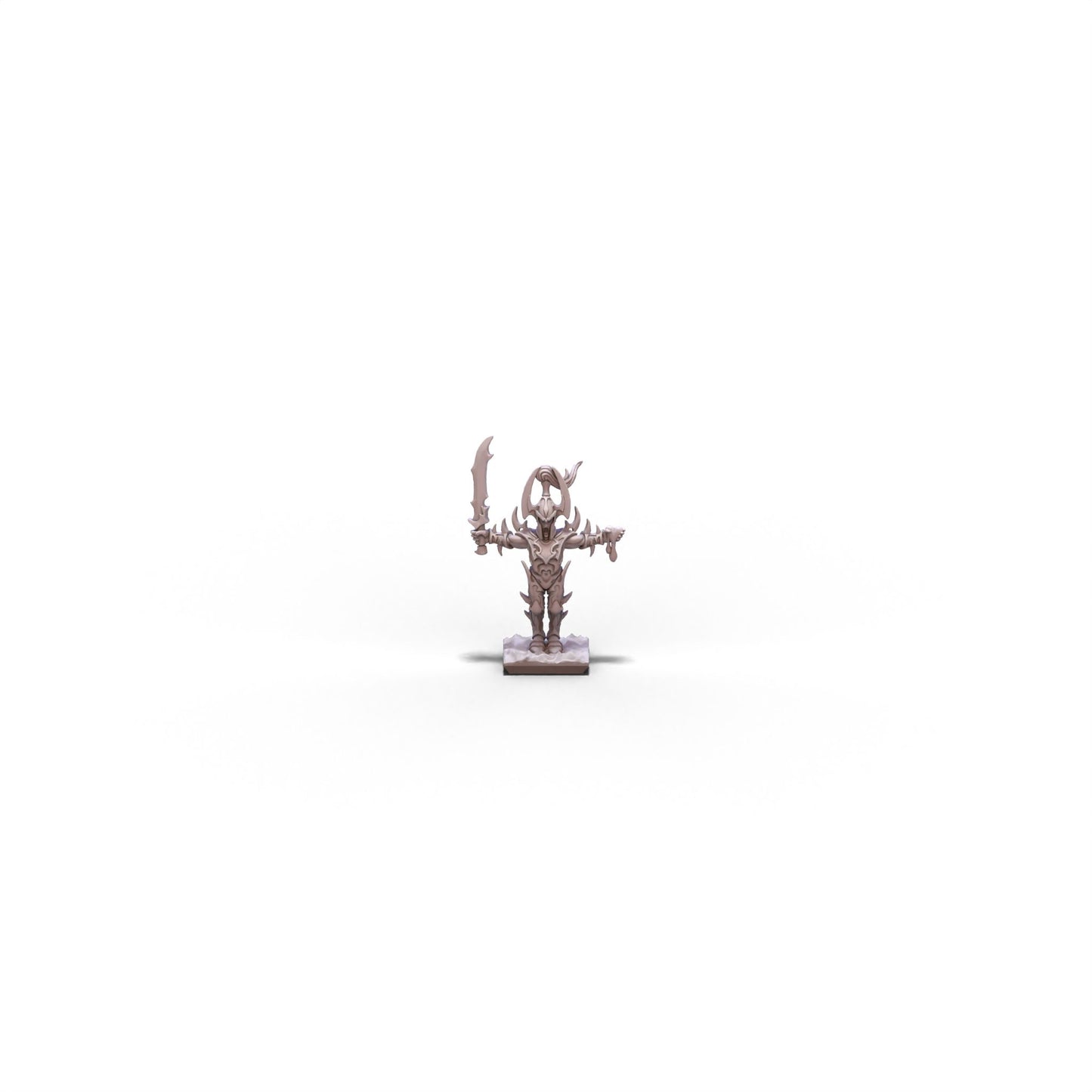 Dire Elves | Hero Statue | 10mm/15mm