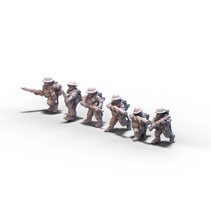 Great Britain | Riflemen | 15mm/28mm miniatures