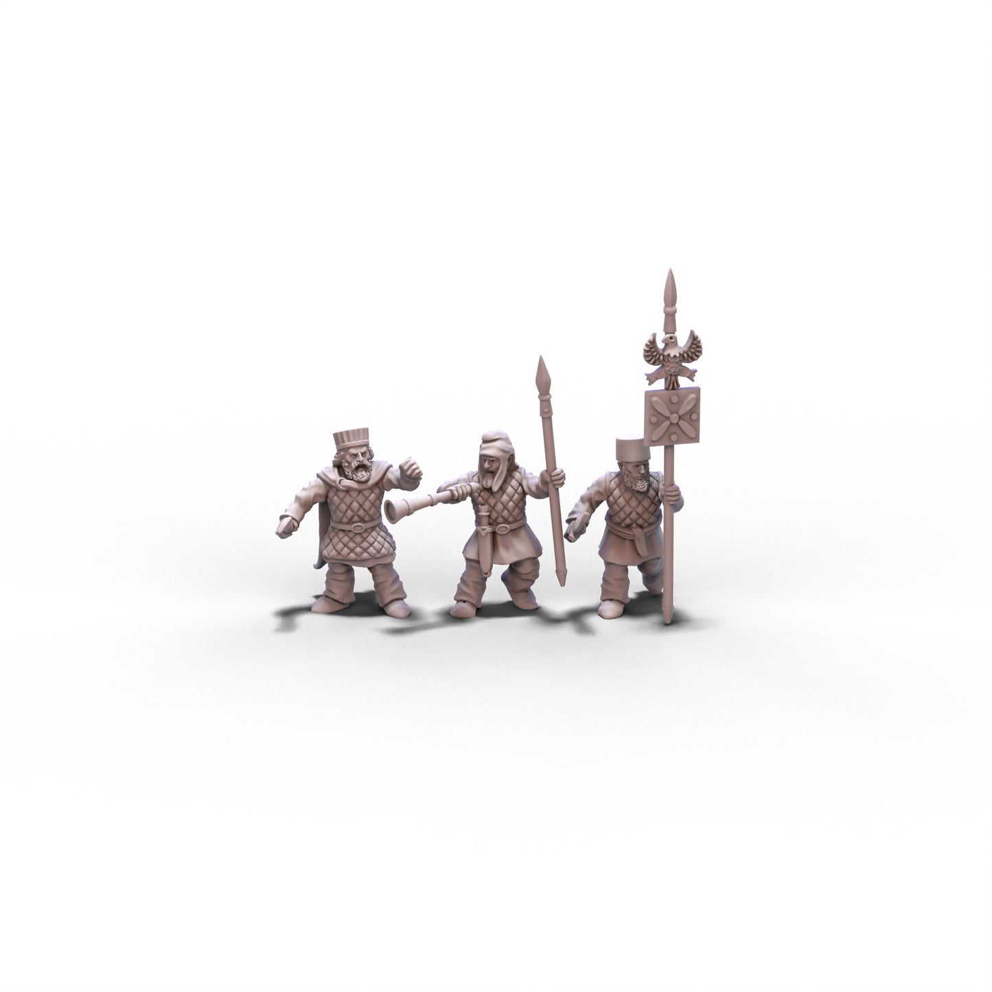 Persia | Persian Infantry Command Group 2 | 15mm/28mm miniatures