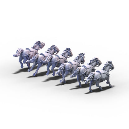 Imperial Rome | Roman Horses | 15mm/28mm miniatures