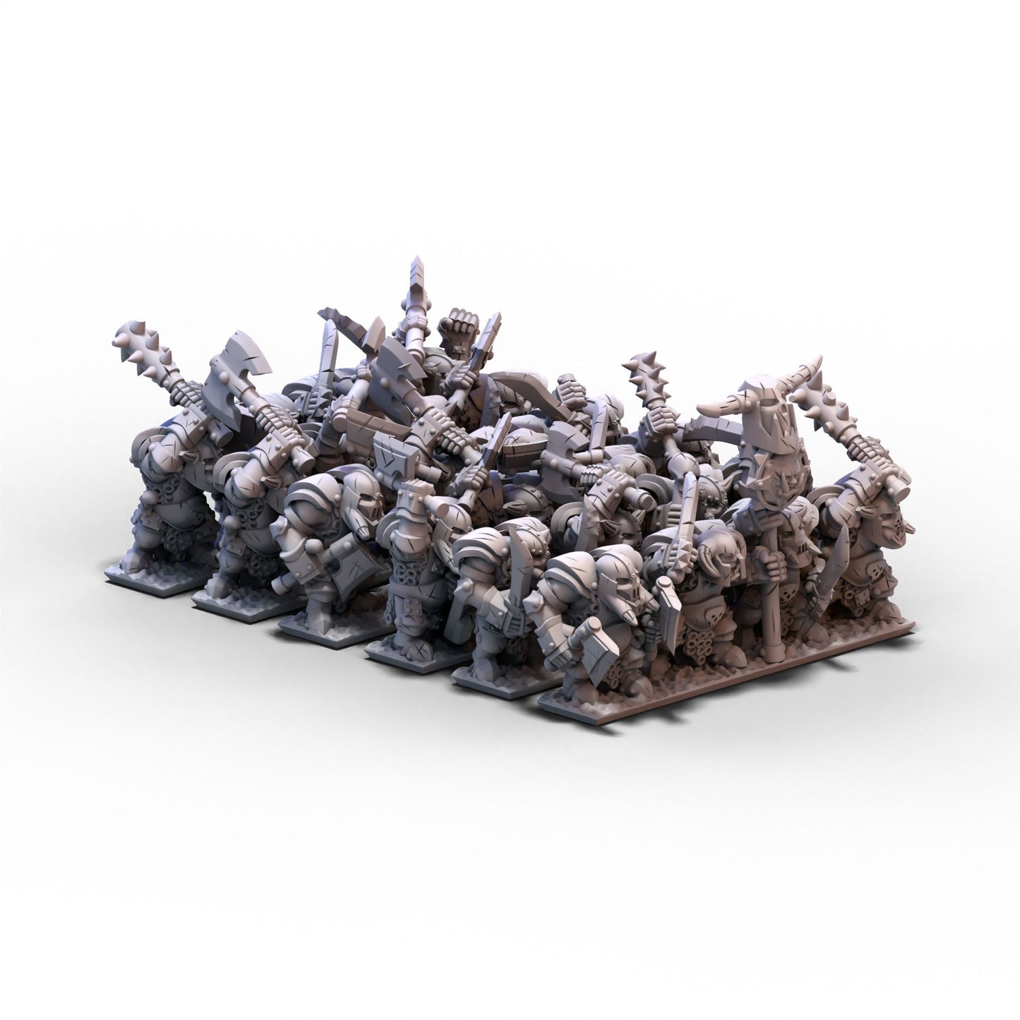 Orcs and Goblins (GSM) | Black Orcs Unit | 10mm/15mm