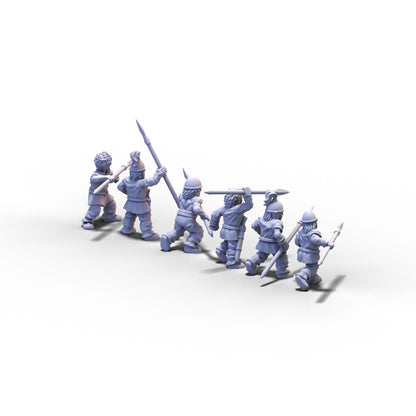 Celts | Celtic Warriors (Spear) | 15mm/28mm miniatures