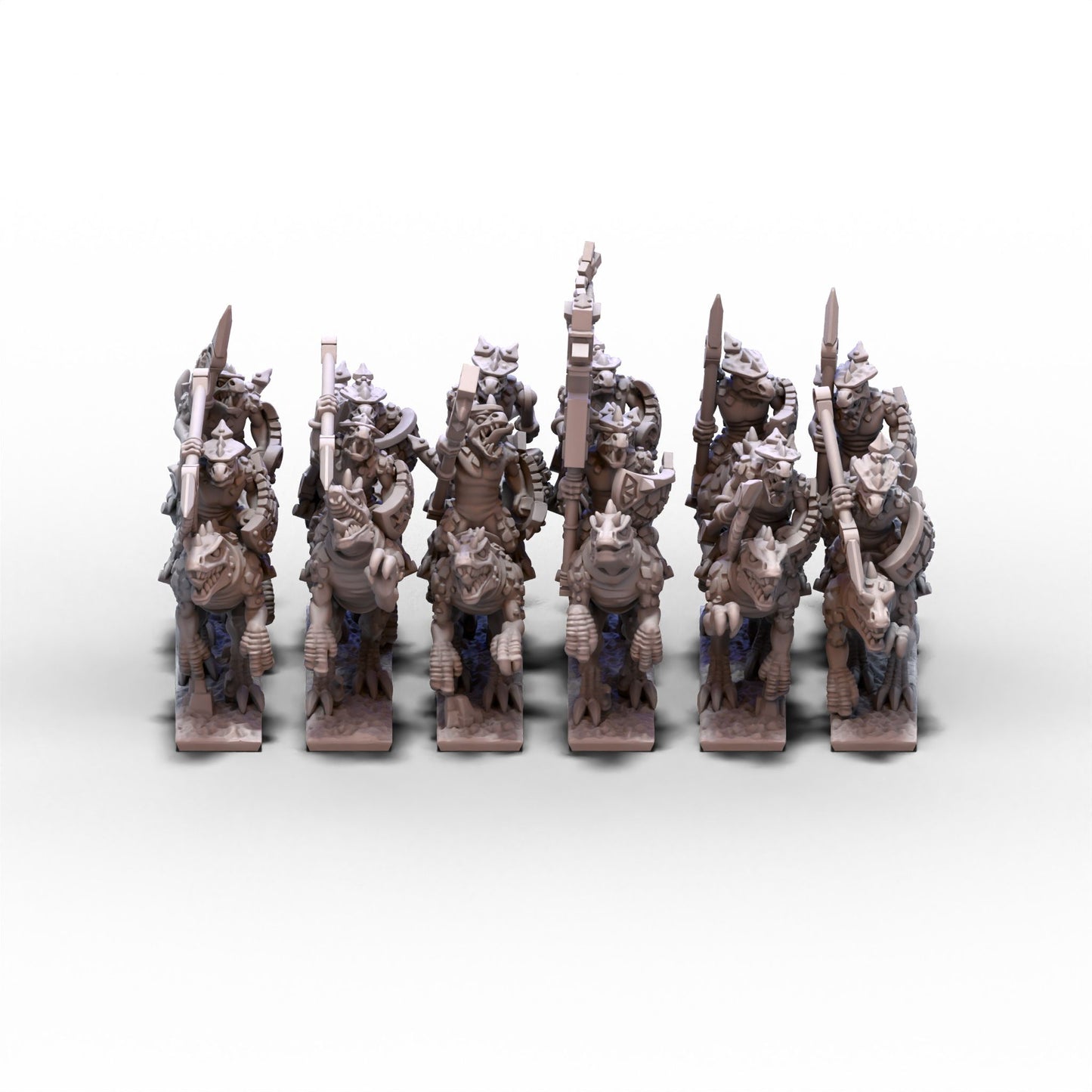 Reptilians | Cavalry Unit 1 | 10mm/15mm