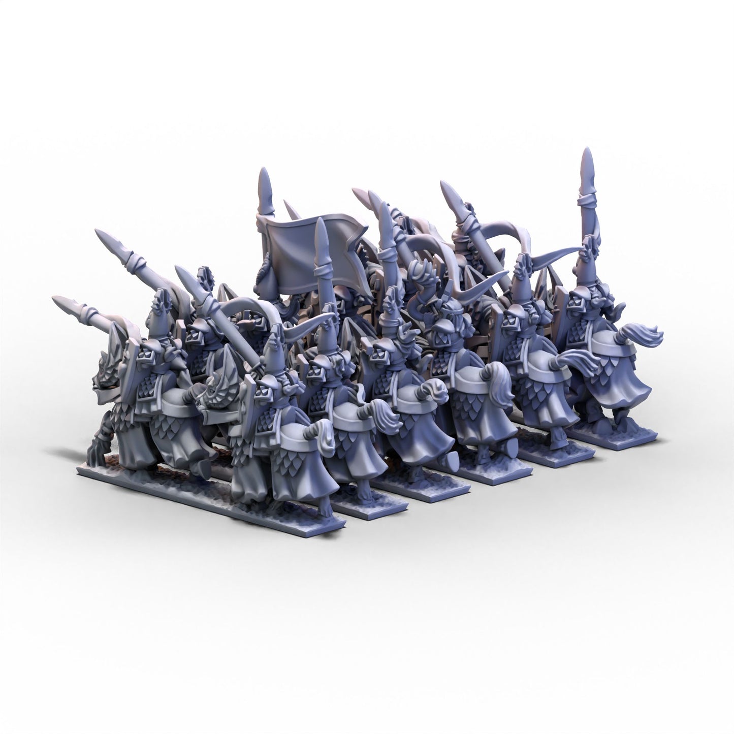 Noble Elves | Heavy Cavalry Unit 1 | 10mm/15mm