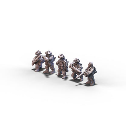 Commonwealth | Riflemen Squad 2 | 15mm/28mm miniatures