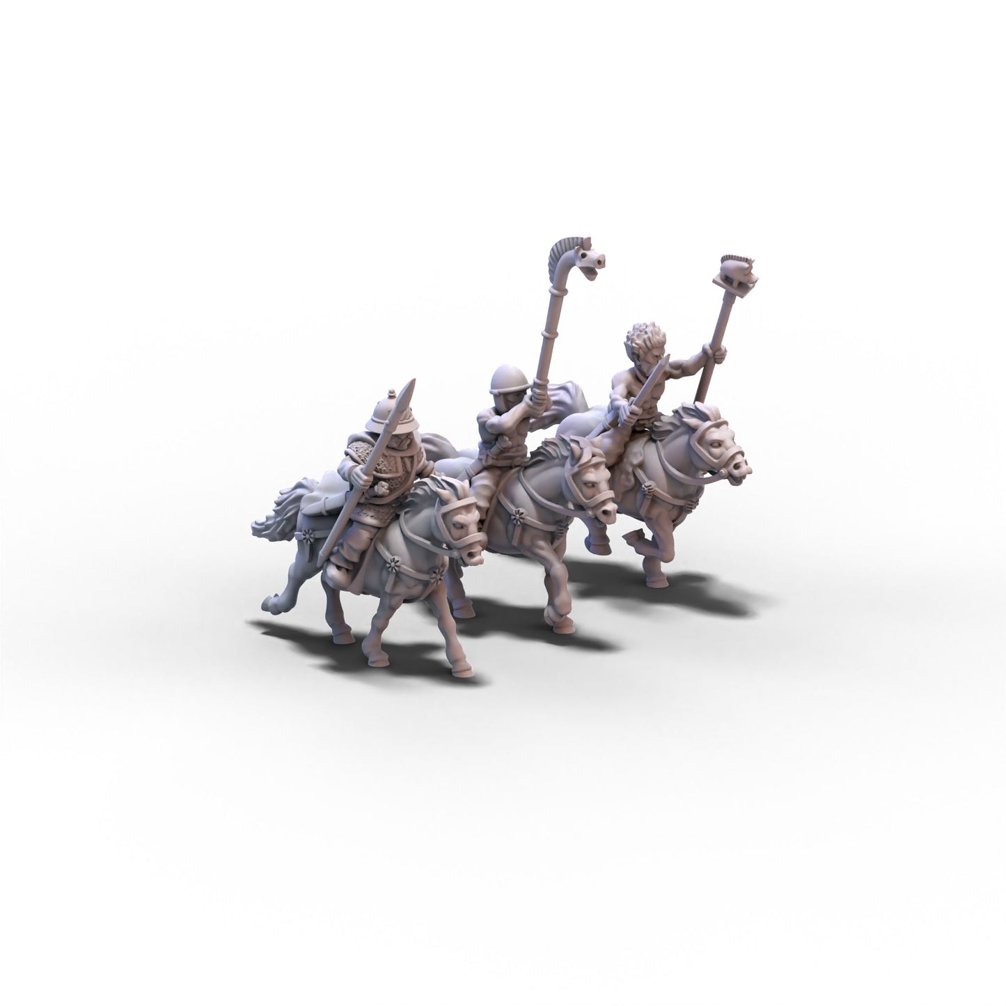 Celts | Celtic Riders Command Group B | 15mm/28mm miniatures