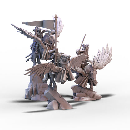 Gallia | Knights on Pegasus | 28mm/32mm