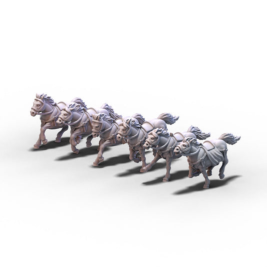 Imperial Rome | Roman Horses | 15mm/28mm miniatures